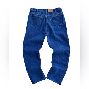 VTG Levi’s 619 Orange Tab Indigo Wash High Waist Straight Leg 36x31